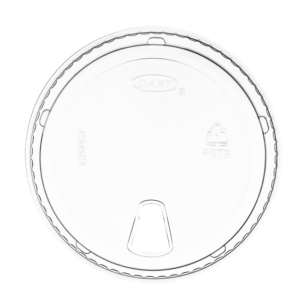 Wholesale Dart Case Clear Wide Sip Lid- Bulk