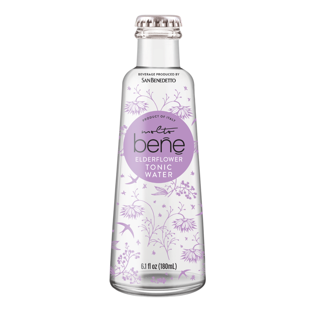 Wholesale Molto Bene Case Elderflower Tonic Water- Bulk