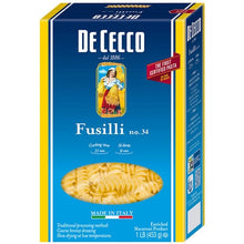 Wholesale De Cecco Case Fusilli Cut Pasta #34- Bulk