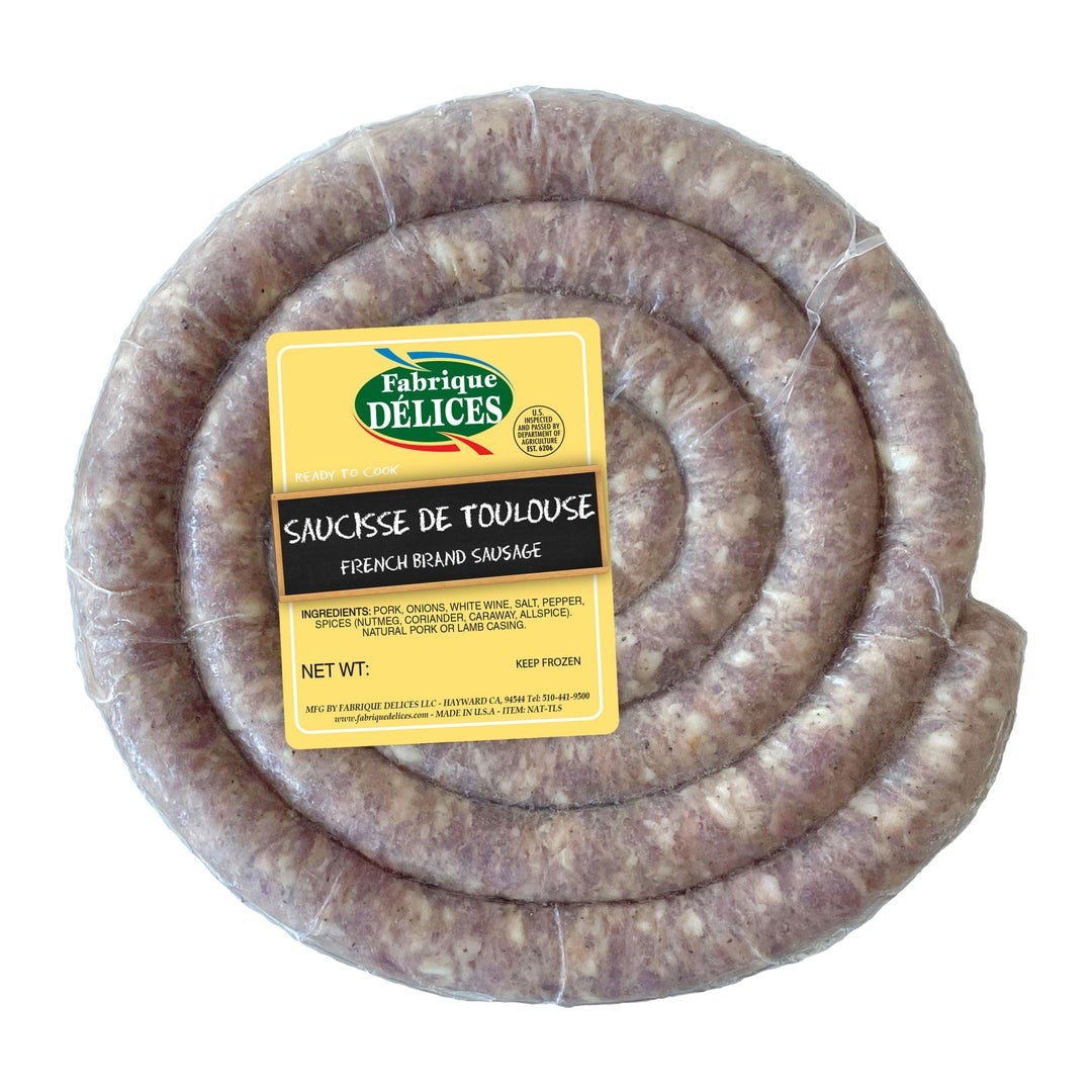 Wholesale Fd Toulouse Sausage Coil- Bulk