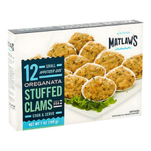 Wholesale Matlaws Case Clams Oreganata Frozen- Bulk