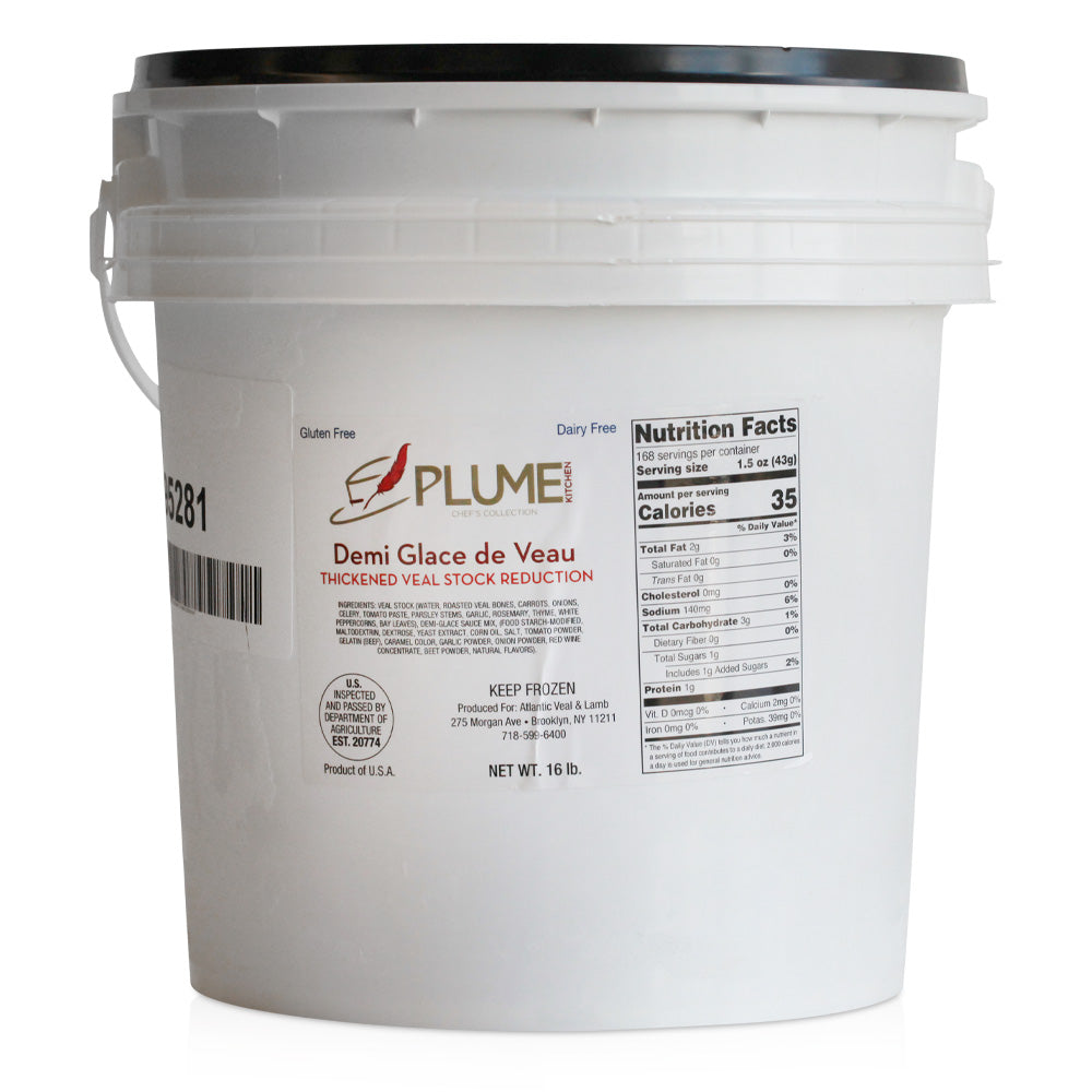 Wholesale Plume De Veau Case Veal Base Demi Glace- Bulk