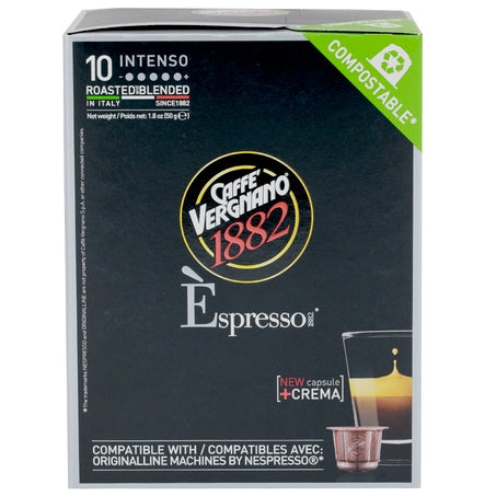 Wholesale Caffe Vergnano Case Espresso Intenso Capsules- Bulk