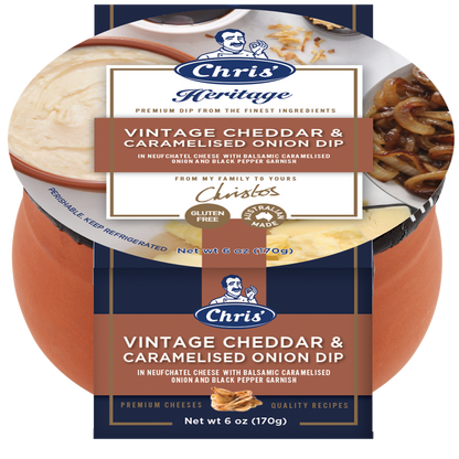 Wholesale Heritage Vintage Cheddar Carm.Onion- Bulk