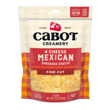 Wholesale Cabot 4 Cheese Mexican Shred- Bulk