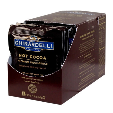 Wholesale Ghirardelli Case Double Chocolate Hot Cocoa- Bulk