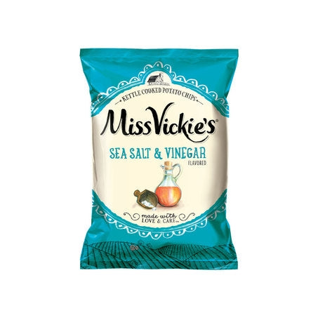 Wholesale Miss Vickie'S Case * Kettle Cooked Sea Salt & Vinegar Potato Chips- Bulk
