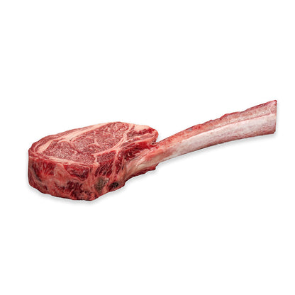 Wholesale Margaret River Tomahawk Ribeye Steak Frenched Bms 4/5 32oz- Bulk
