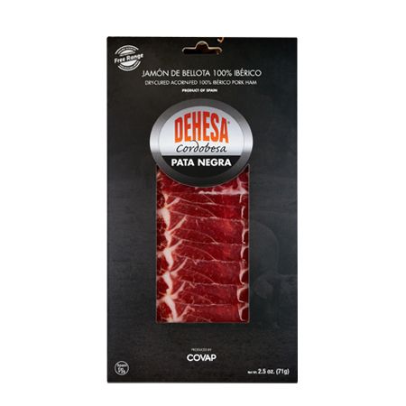 Wholesale Jamon 100% Acorn-Fed Iberico Presliced .- Bulk