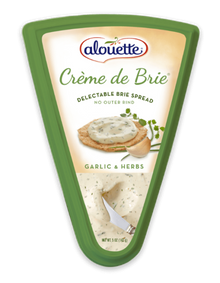 Wholesale Alouette Creme De Brie Plain- Bulk