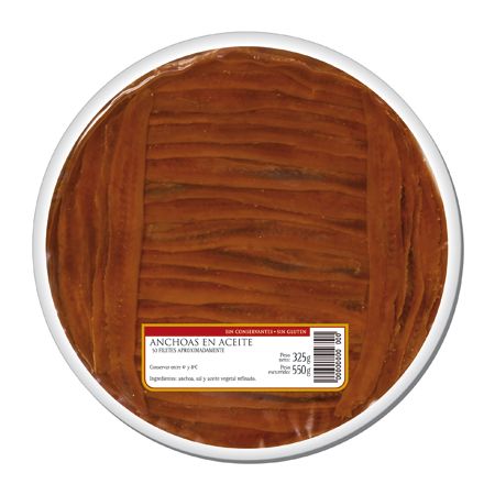 Wholesale NASSARI Fresh Anchovies in oil 50 fillets ()- Bulk