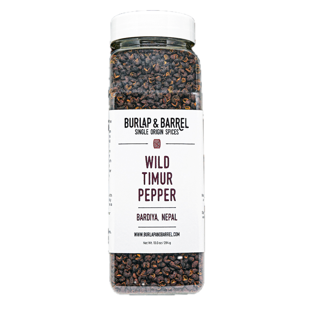 Wholesale Burlap & Barrel Whole Wild Timur Peppercorns 10oz- Bulk