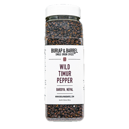Wholesale Burlap & Barrel Whole Wild Timur Peppercorns 10oz- Bulk