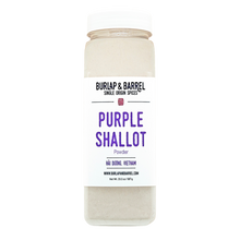Wholesale Burlap & Barrel Purple Shallot Powder 20oz- Bulk