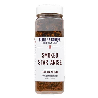 Wholesale Burlap & Barrel Whole Smoked Star Anise 5oz- Bulk