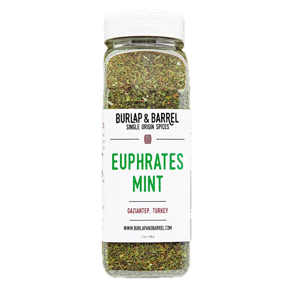 Wholesale Burlap & Barrel Euphrates Mint Leaves 7oz- Bulk