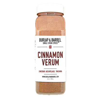 Wholesale Burlap & Barrel Ground Cinnamon Verum 14oz- Bulk