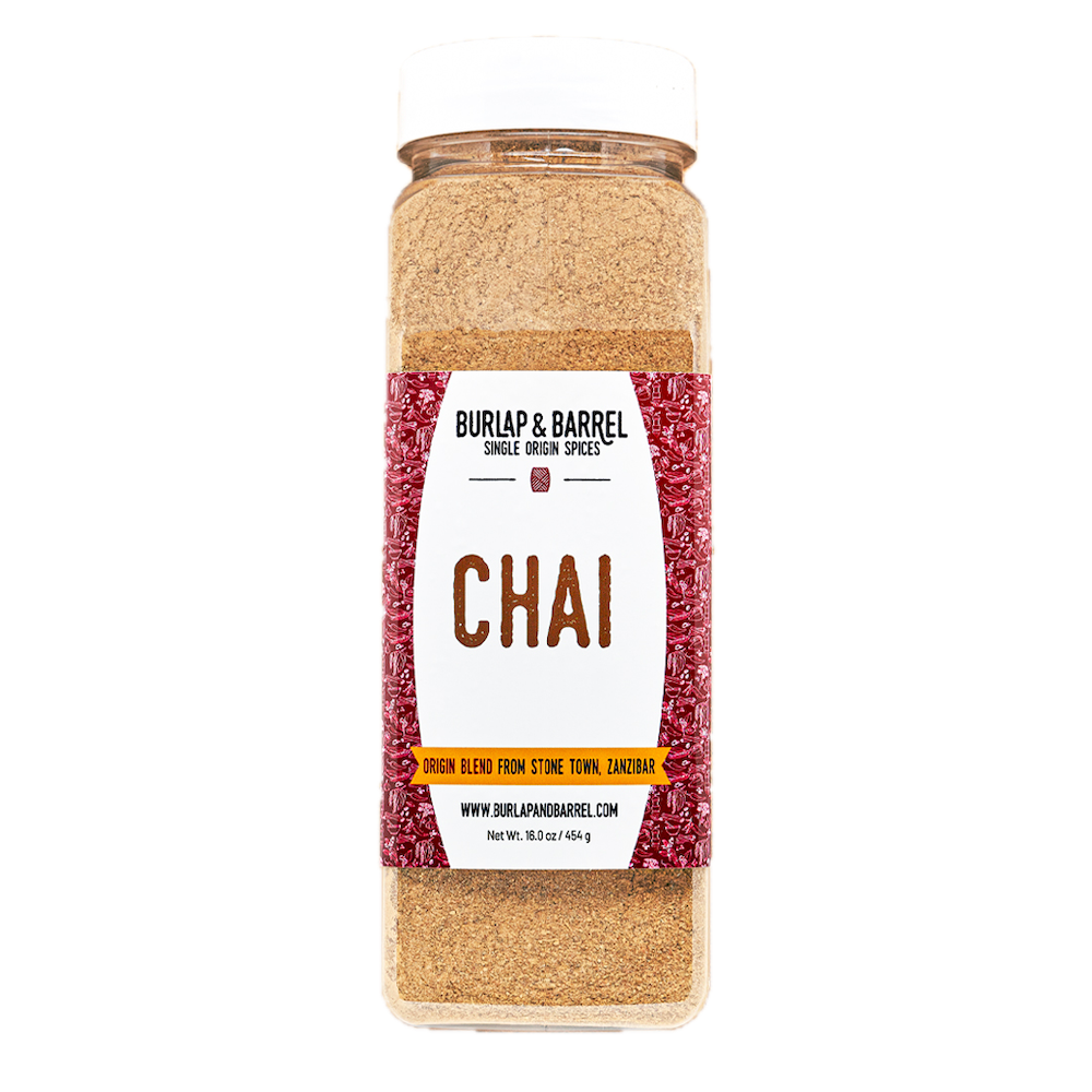 Wholesale Burlap & Barrel Chai Blend 16oz- Bulk