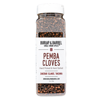 Wholesale Burlap & Barrel Whole Pemba Cloves 12oz- Bulk
