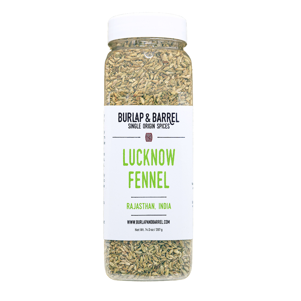 Wholesale Burlap & Barrel Lucknow Fennel Seeds 14oz- Bulk