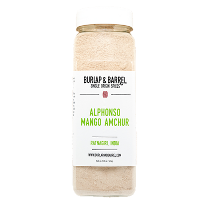 Wholesale Burlap & Barrel Alphonso Mango Amchur 16oz- Bulk