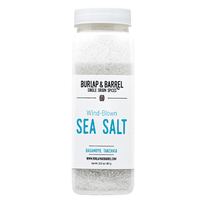Wholesale Burlap & Barrel Wind-Blown Sea Salt 32oz- Bulk