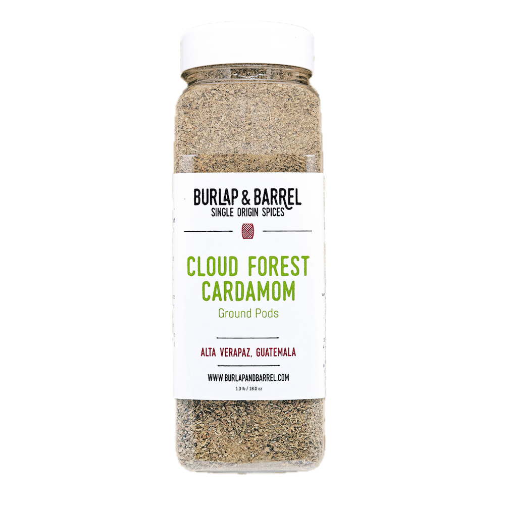 Wholesale Burlap & Barrel Ground Cloud Forest Cardamom 16oz- Bulk
