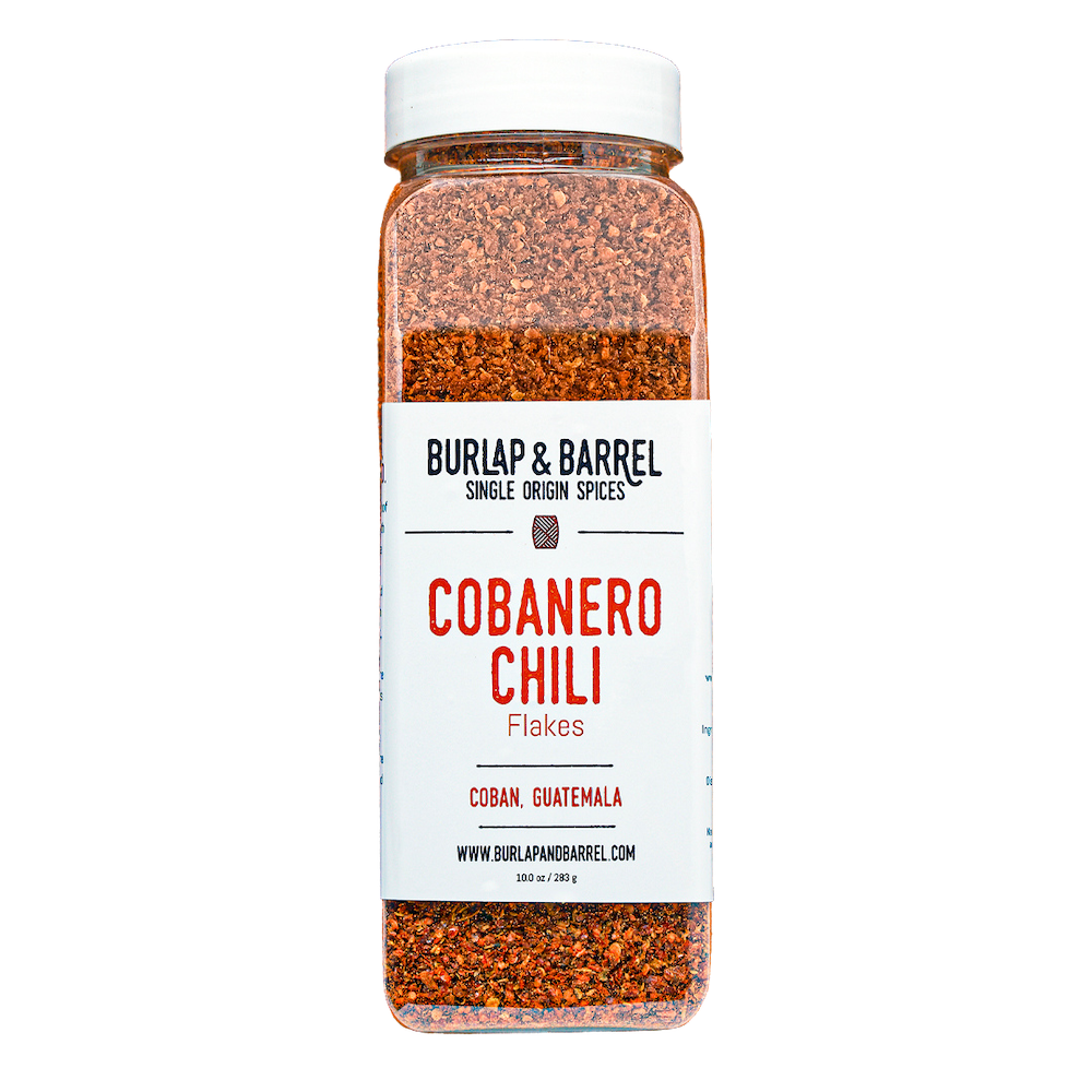 Wholesale Burlap & Barrel Cobanero Chili Flakes 10oz- Bulk