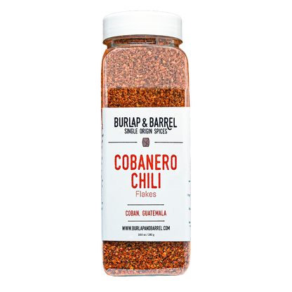 Wholesale Burlap & Barrel Cobanero Chili Flakes 10oz- Bulk