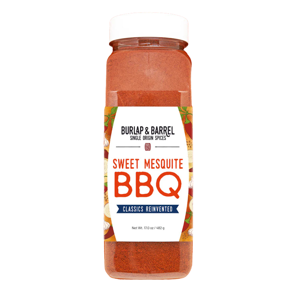 Wholesale Burlap & Barrel Sweet Mesquite Bbq 17oz- Bulk