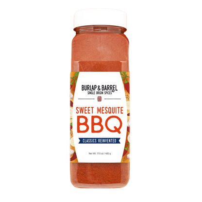 Wholesale Burlap & Barrel Sweet Mesquite Bbq 17oz- Bulk