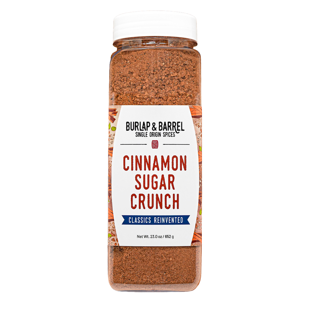 Wholesale Burlap & Barrel Cinnamon Sugar Crunch 23oz- Bulk