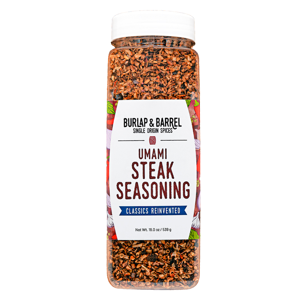 Wholesale Burlap & Barrel Umami Steak Seasoning 19oz- Bulk