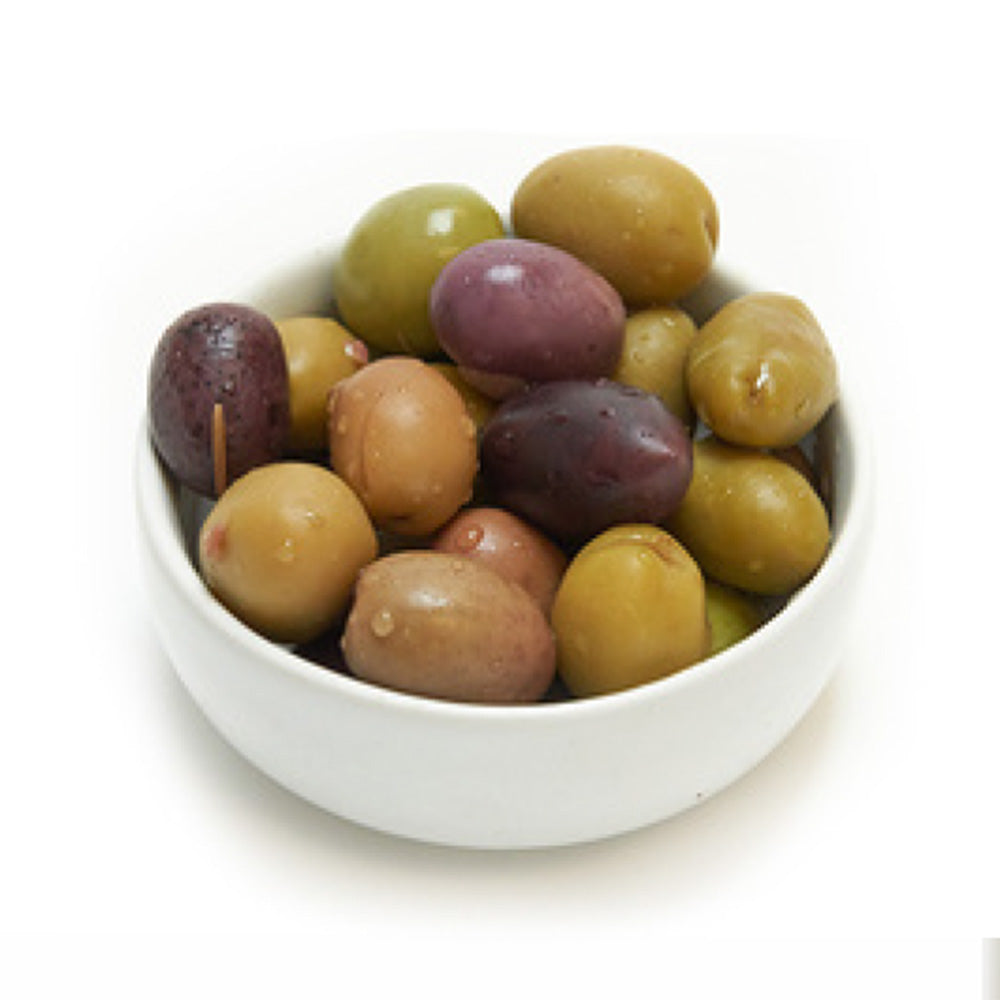 Wholesale BoxNCase 5 Type Blend Whole Olives 5kg- Bulk