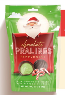 Wholesale BeeMax Milk Chocolate Pralines With Peppermint Cream C – 3.5 Oz- Bulk