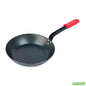 Wholesale Restaurantware Bundle: 6 Black Carbon Steel 10" Pre-Seasoned Fry Pans and 6 Sleeves- Bulk
