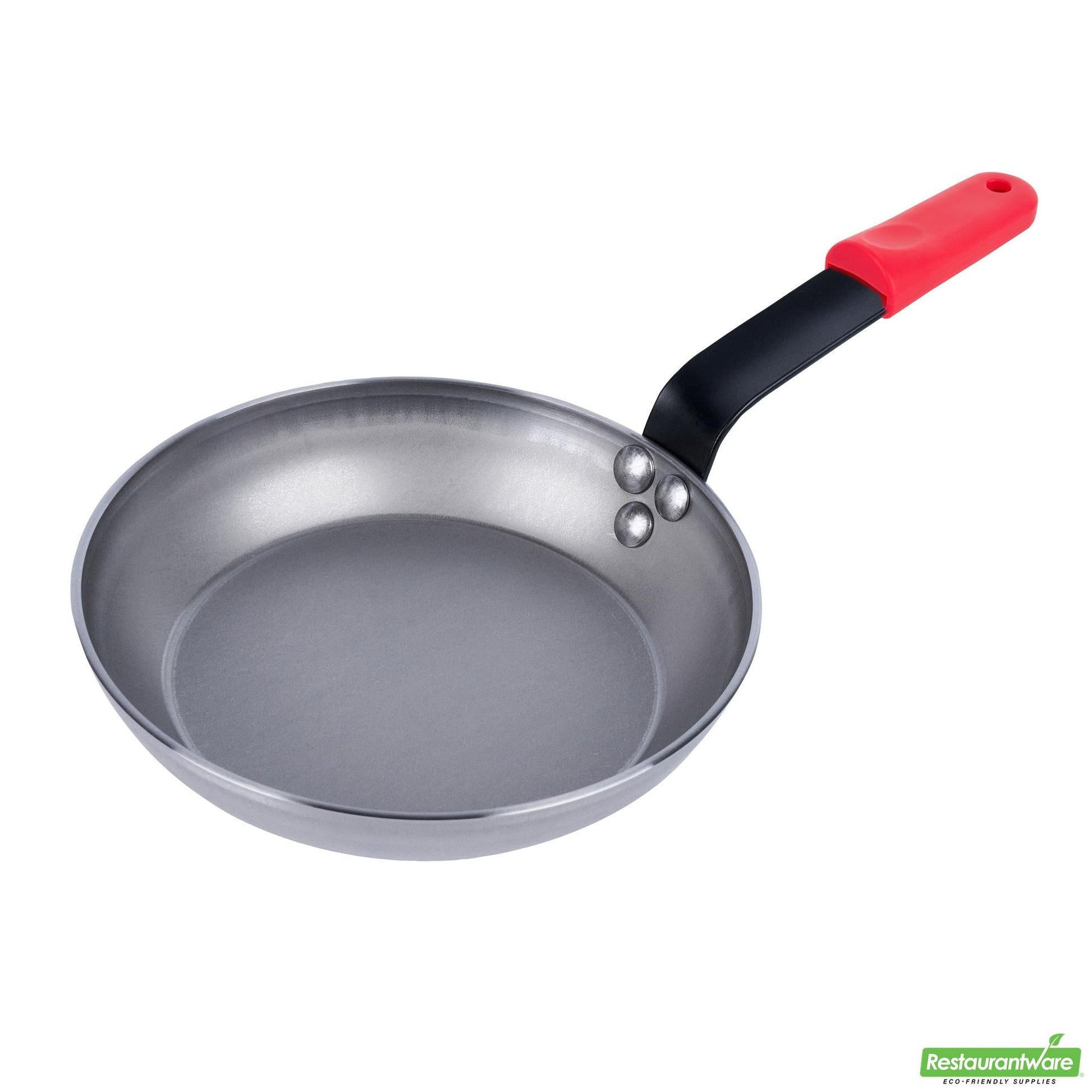 Wholesale Restaurantware Bundle: 6 Carbon Steel 8" Non-Stick Fry Pans and 6 Sleeves- Bulk