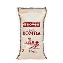 Wholesale NOMEN Bomba Rice from Ebro Delta, Extra Quality, packed in handcrafted cotton bag /- Bulk