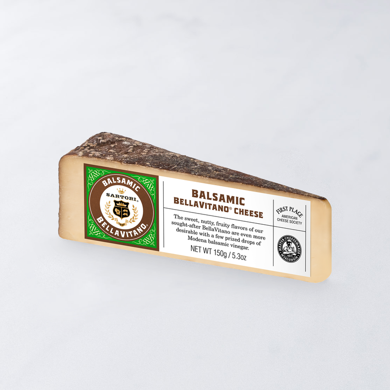 Wholesale Balsamic Bellavitano Wedges Cheese 5.3 OZ- Bulk
