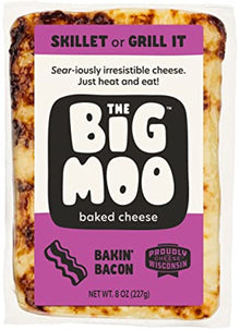 Wholesale Big Moo Bakin Bacon Baked Cheese 6 oz- Bulk