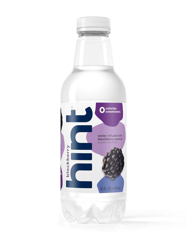 Wholesale Hint Blackberry Infused Water 16 Fl Oz Bottle- Bulk