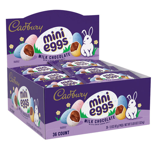 Wholesale Cadbury Mini Eggs 1.5 Oz- Bulk