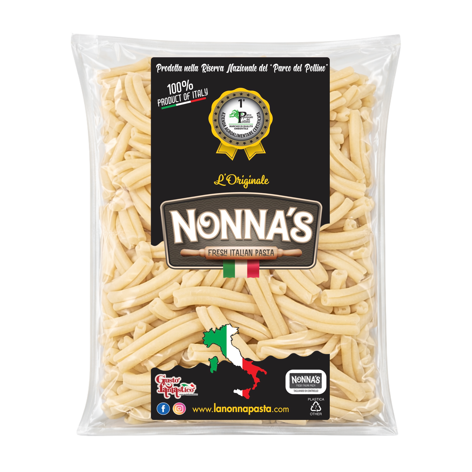 Wholesale Nonna's Casarecce Fresh Pasta- Bulk