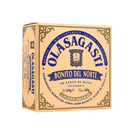 Wholesale Olasagasti White Tuna (Bonito del Norte) in Olive Oil ()- Bulk