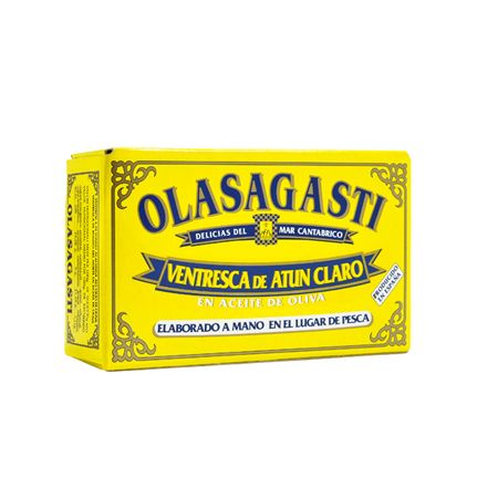 Wholesale Olasagasti Yellowfin Tuna Belly (Ventresca) in Olive Oil ()- Bulk