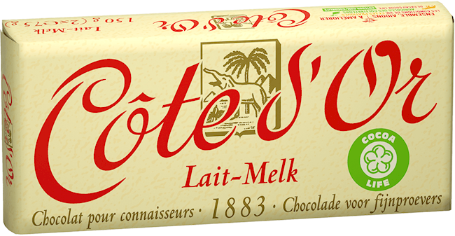 Wholesale Indulge in the Richness of the Cote D'Or Milk Chocolate Connoisseur Bar 5.26 OZ- Bulk