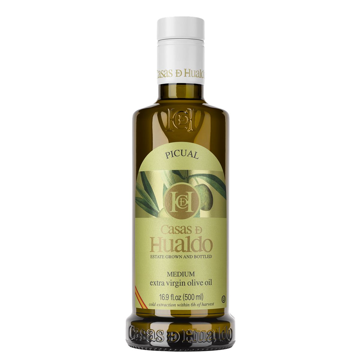 Wholesale Casas de Hualdo Picual Extra Virgin olive Oil 16.9 fl oz ()- Bulk