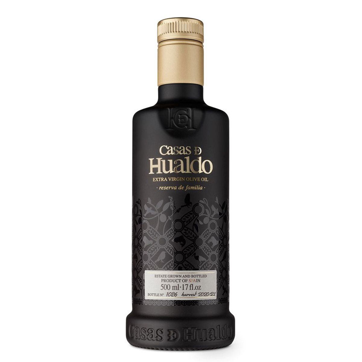 Wholesale Casas de Hualdo Reserva de Familia Extra Virgin Olive Oil 16.9 fl oz ()- Bulk