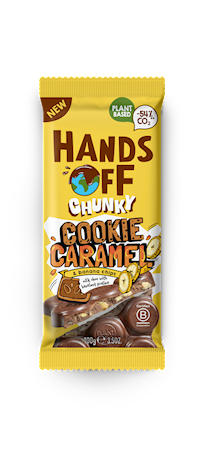 Wholesale Hands Off Vegan Chunky Cookie Caramel, 3.5 ounces (100 grams) 3.5 OZ- Bulk