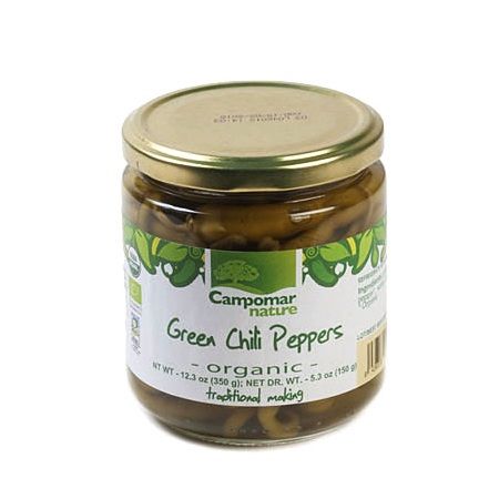 Wholesale Campomar Nature Organic Green Chili Peppers . ()- Bulk